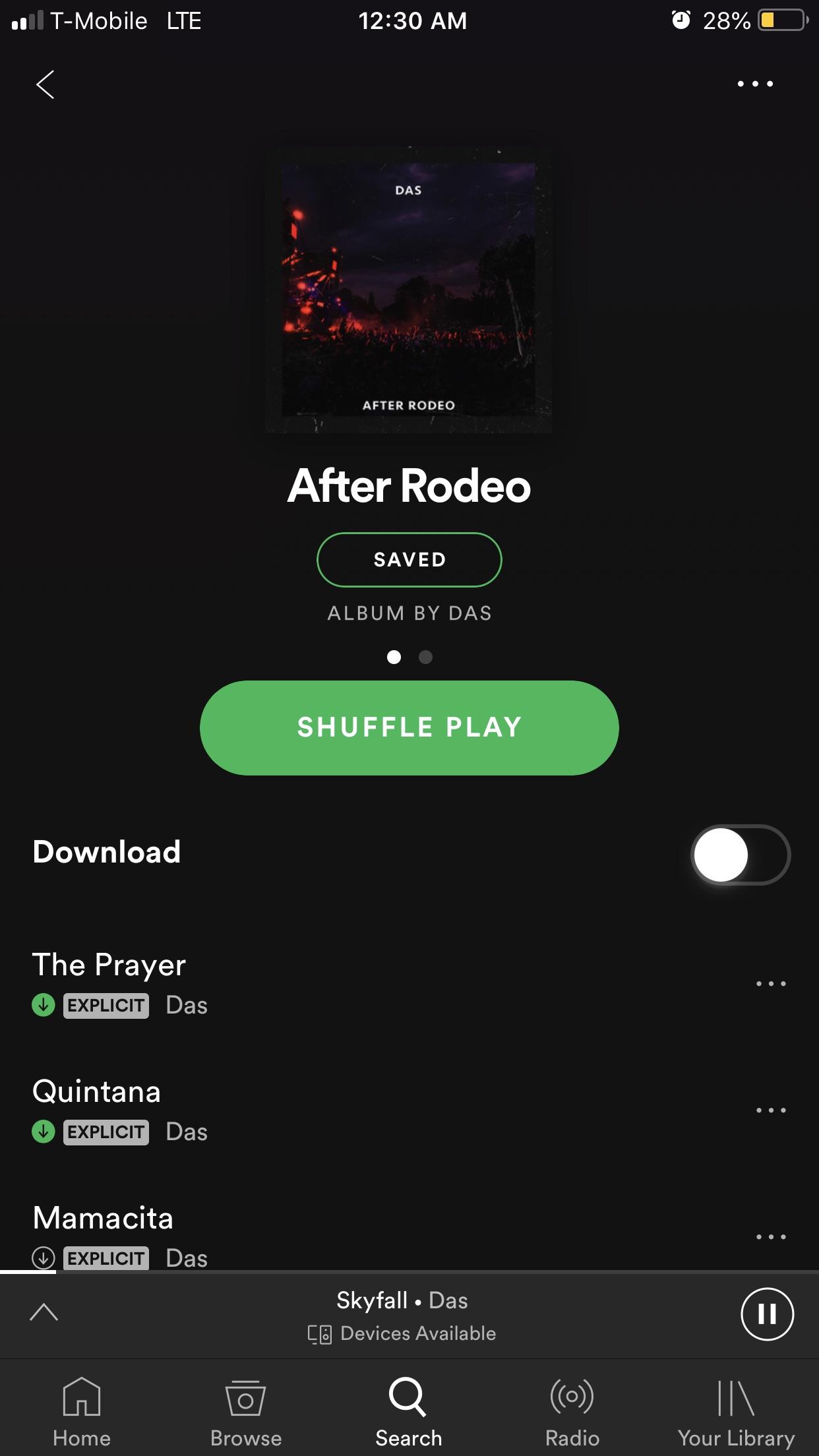 Days Before Rodeo Spotify Download